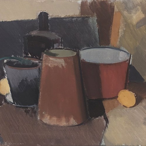 Gustav-Adolf Johansson (1912 - 1998) 'Studio Still Life'