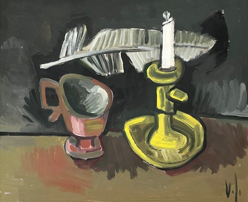 20Th Century Swedish School ‘Still Life With Feather And Candle’-panter-hall-decorative-1-still-life-with-feather-and-candle-2-main-638222744202595346.jpeg
