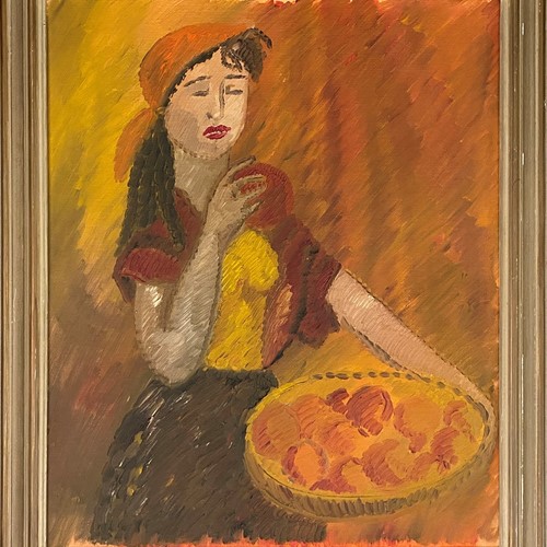 20Th Century Swedish School ‘The Orange Seller’	