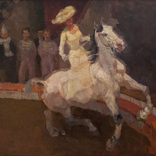 Hjalmar Asp (1879-1940) 'The Equestrienne'