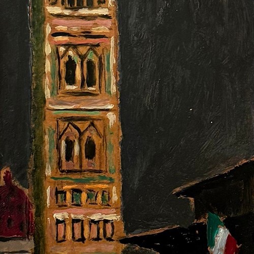 Jurgen Von Konow (1915-1959) 'Giotto's Bell Tower, Florence, 1948'
