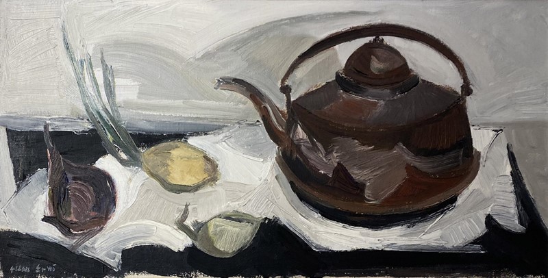 20th C.Swedish ‘Still life with Kettle and Onions'-panter-hall-decorative-2-main-637487396185191545.jpg