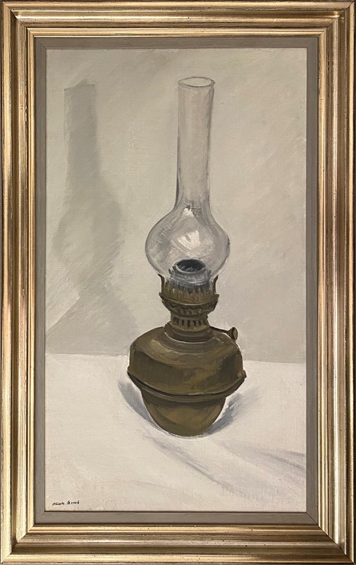 20Th Century Swedish School 'Oil Lamp'-panter-hall-decorative-2-main-637831100630391051.jpg