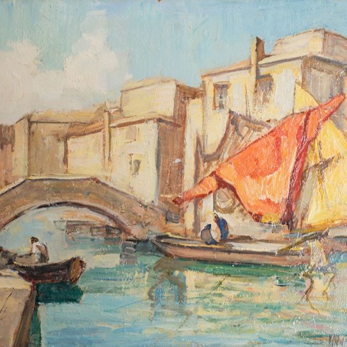 Canalside, Venice