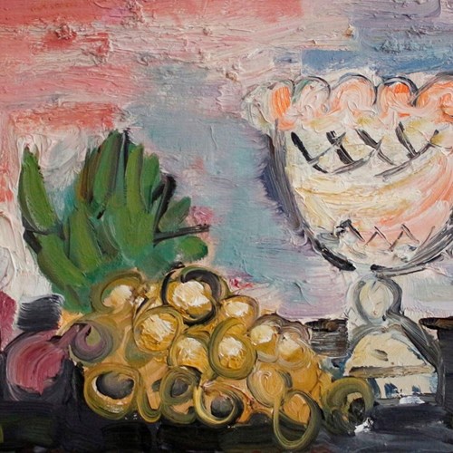 Kulo Green (1913-1972) 'Still Life With Grapes'
