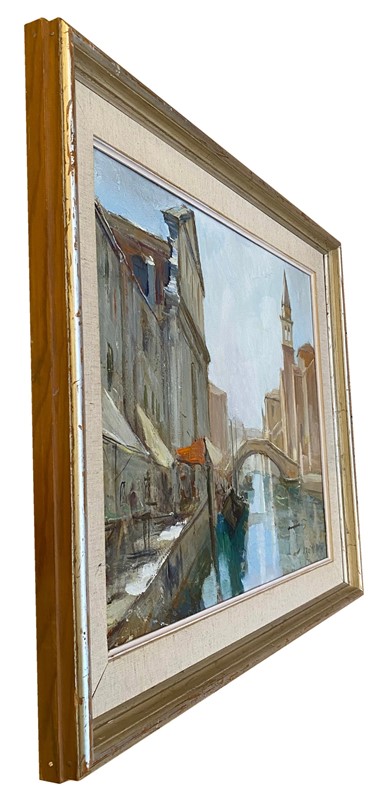20th Century Swedish School 'Venetian Canal'-panter-hall-decorative-3-venetial-canal-3-main-637801024523995943.jpeg