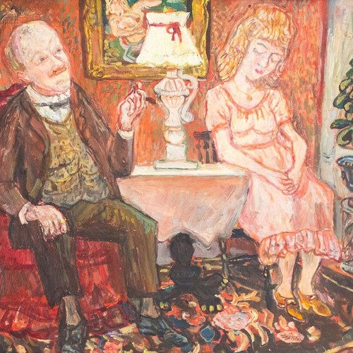 Olle Nordberg (1905-86) 'Winter And Spring'