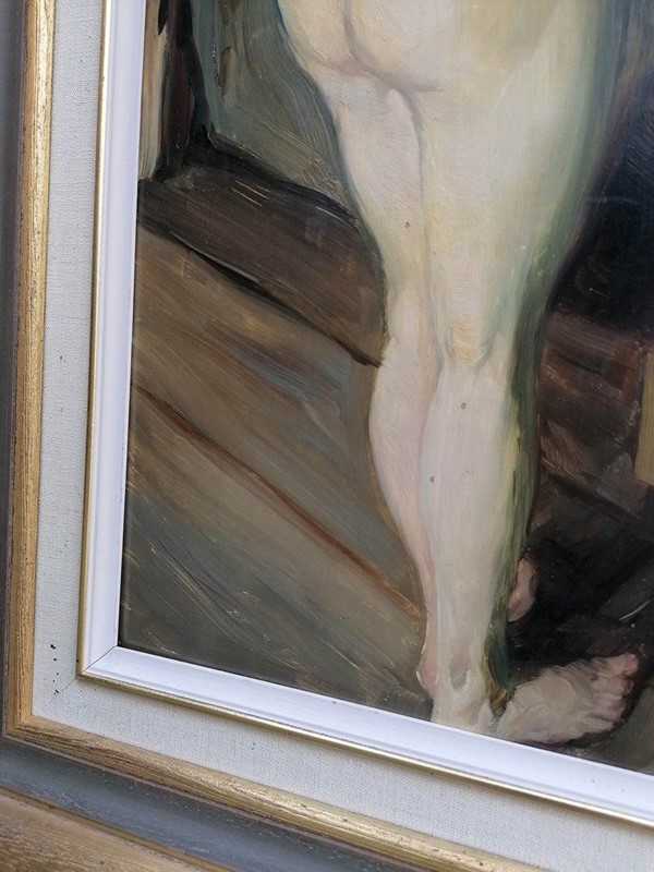 20th Century Swedish ‘Nude in the Studio, 1922’-panter-hall-decorative-4-main-637496913444511826.jpg