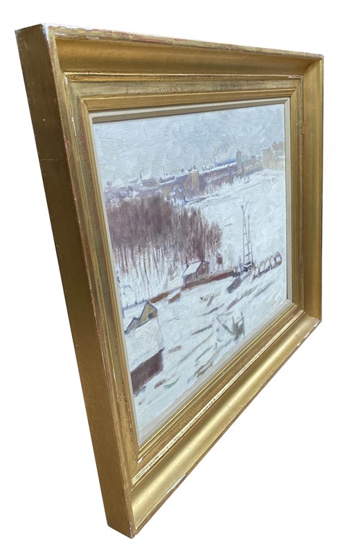 20th century Swedish School ‘Frozen River’ 1951-panter-hall-decorative-4-main-637517626526418196.jpg