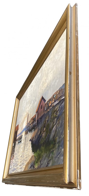 20th C. Swedish School ‘Reflections’ Oil on Canvas-panter-hall-decorative-4-main-637608442957376046.jpg