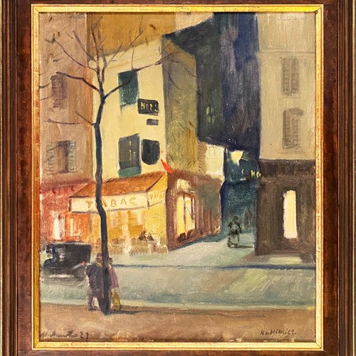 20Th Century Swedish School Painting ‘Tabac’