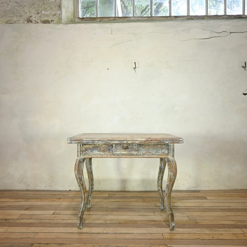 French Painted Extending Table
