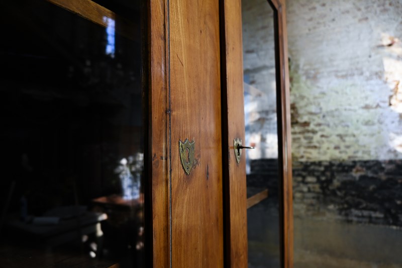 A Charming Mid 19Th Century French Cherrywood Glazed Cabinet Bookcase-pappilon-dsc-5121-main-638151824230891923.jpg