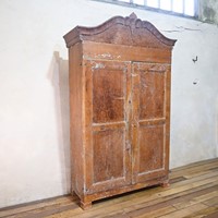An Early 19th Century Swedish Painted Cupboard 