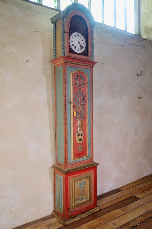 18th Colourful Painted Portuguese Longcase Clock -pappilon-fullsizeoutput-2bc9-main-637005340169714825.jpeg