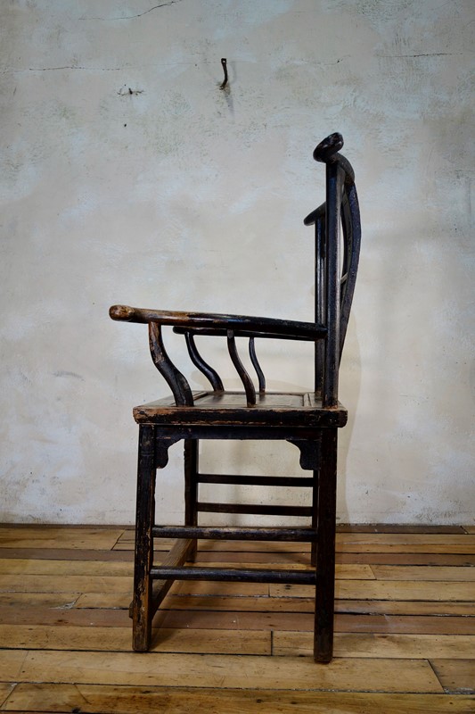 19th Century Black Lacquered Elm Chinese Hat Chair-pappilon-fullsizeoutput-3729-main-637317966285112442.jpeg