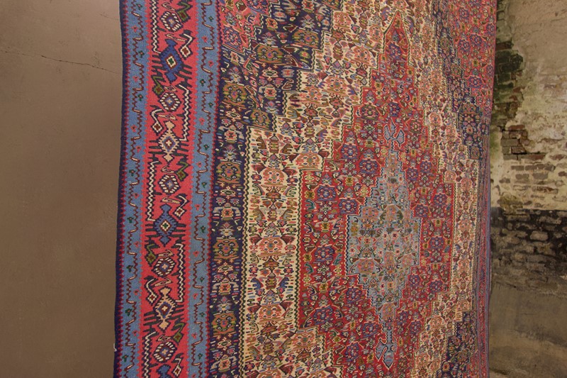 A Large Mid 20th Century Persian Senneh Kilim Rug -pappilon-fullsizeoutput-4d17-main-637772572088884855.jpg