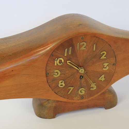 Art Deco Propeller Clock Circa 1920S.