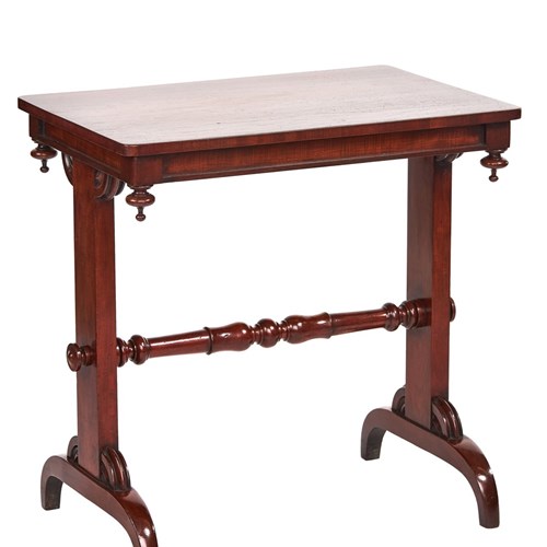 W1V Period Mahogany End Support Table