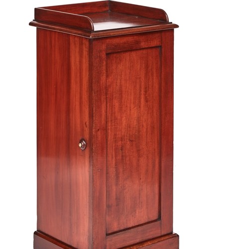 Victorian Mahogany Pedestal Cupboard