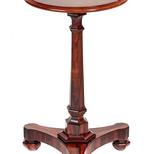 W1V Period Rosewood Wine/Lamp Table Circav 1830
