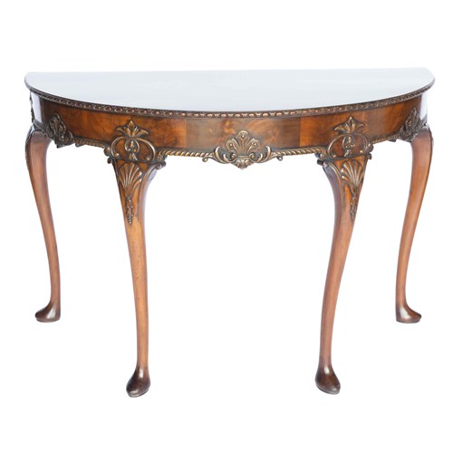 Mah Demi Lune Console Table, Hamptons Of Pall Mall