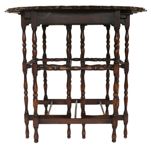 Walnut Tall Nest Of Tables Circa 1930S