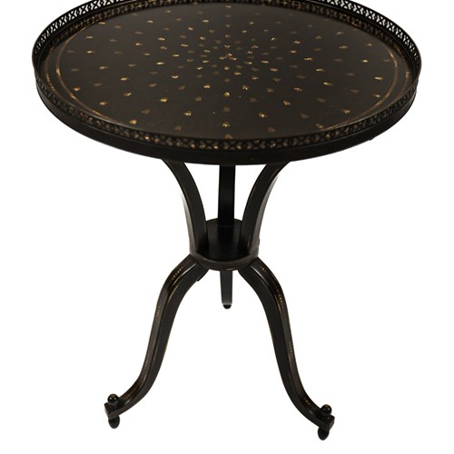 Regency Style Painted Lamp Table