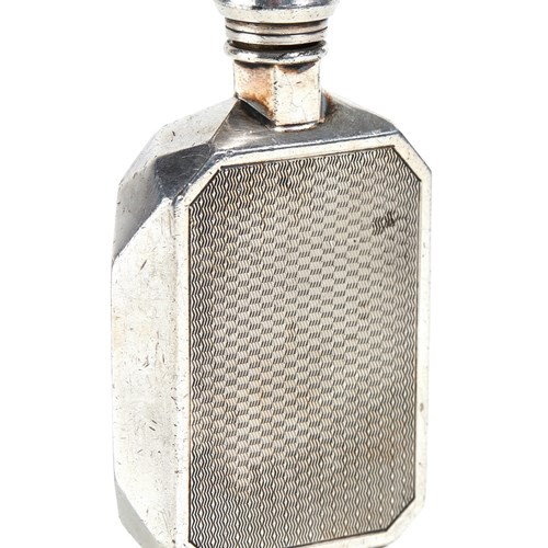 Vintage Silver Plated Car Radiator Hip Flask By James Dixon