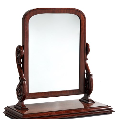 W1V Period Mahogany Dressing Mirror Circa 1830S