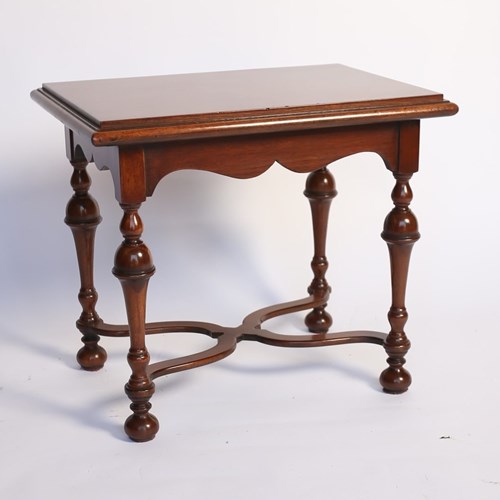 William & Mary Style Walnut Coffee Table Circa 1930S