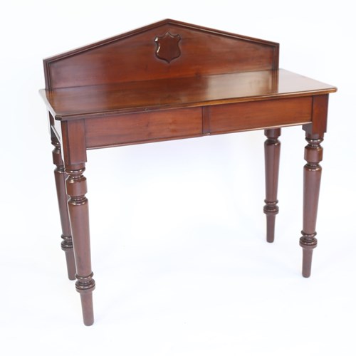 Victorian Mahogany 2 Drawer Hall/ Serving Table