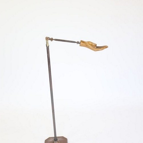 Vintage Beech Shop Display Glove Stand  Circa 1930S [C]