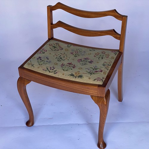 Art Deco Walnut Dressing Stool 1930S