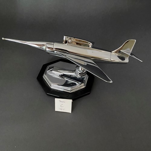  Sonic Jet Chrome Table Lighter 1950S