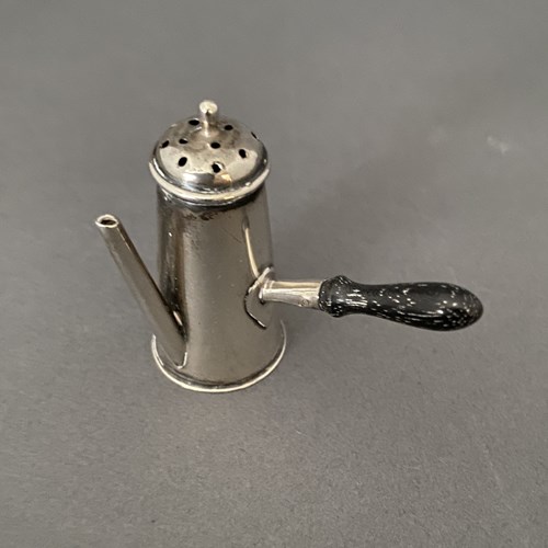 Novelty Silver Miniature Pepper Pot Chester 1900