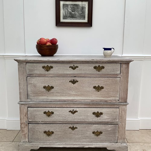 Limed Oak Chest Of Drawers 