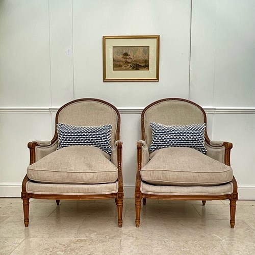 Pair Of French Armchairs 