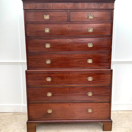 Sheraton Mahogany Tallboy