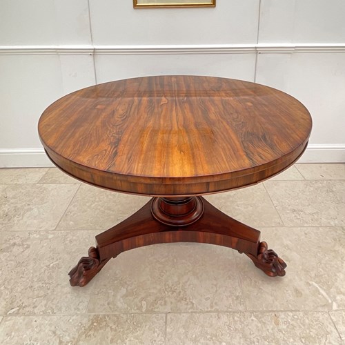 An Excellent Rosewood Centre Table 