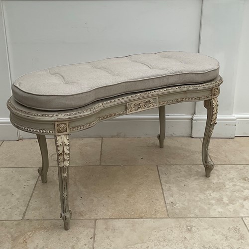 Painted Dressing Table Stool 