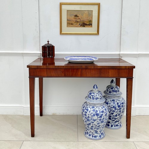 Georgian Mahogany Console Table 