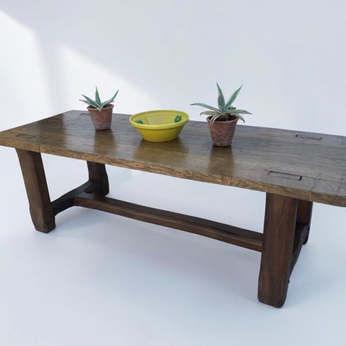 Oak Refectory Table 