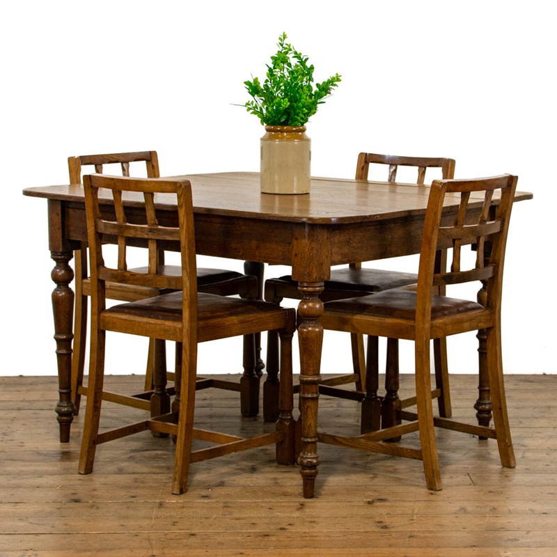 Antique Oak Table With Set Of Four Dining Chairs-penderyn-antiques-m-41432-main-637970268279507182.JPG