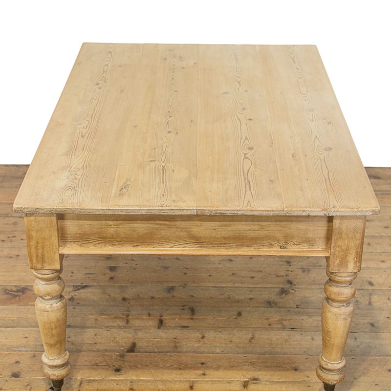 Large Antique Pine Kitchen Table on Castors-penderyn-antiques-m-4344-large-antique-pine-kitchen-table-on-castors-10-main-638041132959017188.jpg
