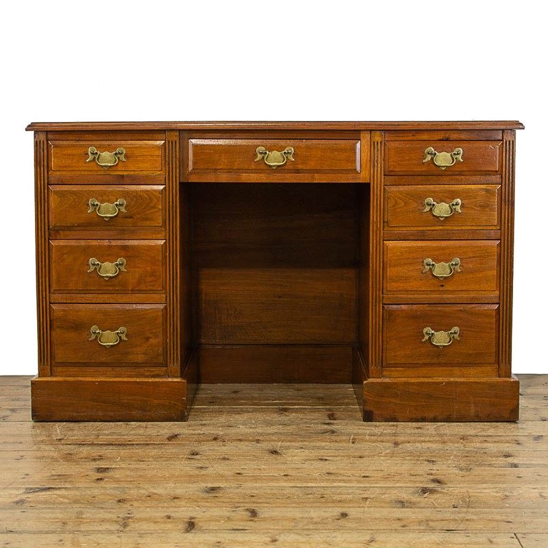 Antique Oak Kneehole Desk-penderyn-antiques-m-4554-antique-oak-kneehole-desk-2-main-638138763022792359.jpg