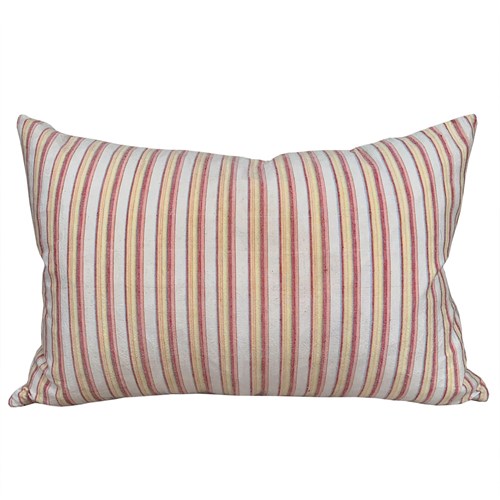 Songjiang Red And Yellow Striped Cushions