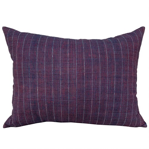 Mauve Pinstripe Cushion