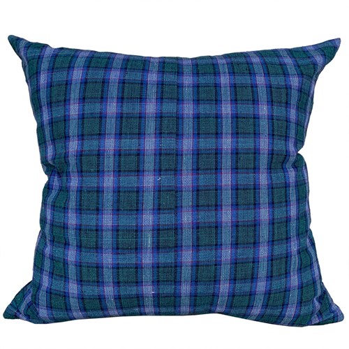 Songjiang Large Check, Green And Blue