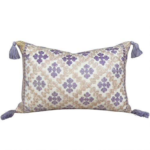 Rabat Embroidery Cushions With Tassels